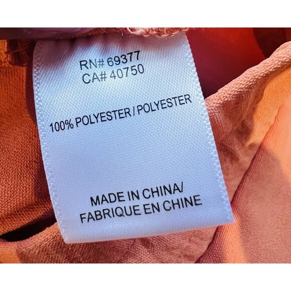 Everyday Jones Coral Cropped Pants Plus Size 1X Athleisure Drawstring Pockets - Picture 8 of 9